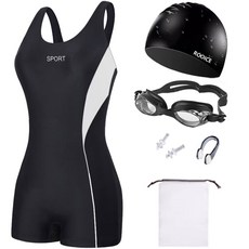 루이스 여성용 반신 수영복 실내 수영복 6종 세트 빅사이즈 원피스수영복