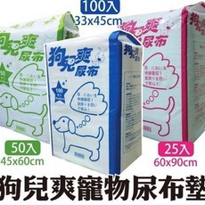 日本 狗兒爽 寵物長尿布 除臭二倍 強效吸水 寵物尿墊, 1包