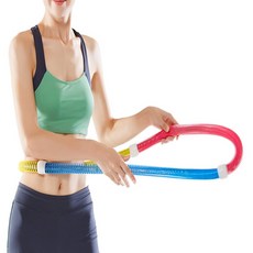 유앤아이백 소프트 저소음 요술 훌라후프, 1개, 레인보우, 1.2kg