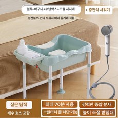 픽노바 머리감겨주는기계 미용실 머리감는기계 기계, 블루 1.8m 올인원 충전식 샤워기, 1개, 1g