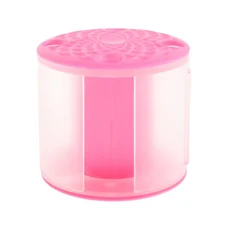 리듬체조 리본 보관함 경량 정리함 투명 홀더 공연용, 01 Pink