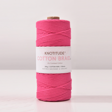 2.0mm 150m 순면 고급 우동실 마크라메실 네트백 스트링 뜨개실, 22-Fuchsia
