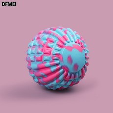 DFMEI 筋膜球按摩球肌肉放鬆花生球滾球手部肩頸足底按摩健身瑜伽球減壓, 1個, 按摩球單球13cm:如圖
