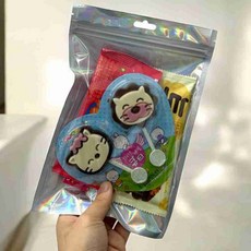 지퍼형 포장 비닐 투명백 16x24 100매 지퍼포장