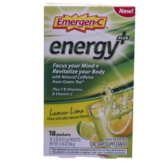 浸入式能量加檸檬青檸, 9.2克, 18入