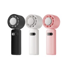 La’boshini 冰感冷氣空調折疊冰風扇，輕巧便攜，快速降溫，多功能合一, 星雲白