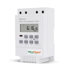 SINTIMER 數位式每週可編程定時器 TM-616 節能省電 智能控制, 1個