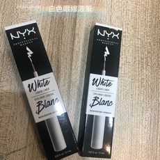 NYX 白色液體眼線筆, 1個