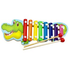巴哈樂器批發 可愛小鐵琴 八音琴 清脆悅耳 優質選材 臺灣現貨 快速到貨, 8, 彩色, 1個