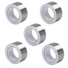 더편한 생활 두꺼운 은박지 호일 테이프 강력 접착 5cmx5m, 5개