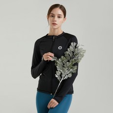 TUBE TREE HMUS Latina女子拉鍊 - 後衛黑色