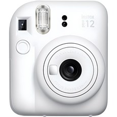인스탁스 미니12 즉석카메라 선물세트 instax mini 12, mini 12(클레이 화이트), 1개
