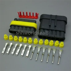 Shhworldsea 1.5 키트 1/2/3/4/5/6 핀 여성 남성 방수 와이어 케이블 커넥터 플러그, 12 6P 1pair male female, 1개