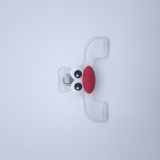 베네피온 북스토퍼 북클립 북홀더 책고정집게 문진, 3개, 레드