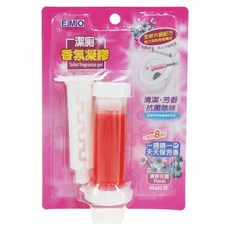 EMO 潔廁香氛凝膠45g 清新晟露/清新花香 潔廁除臭消臭芳香, 1個, 清新花香
