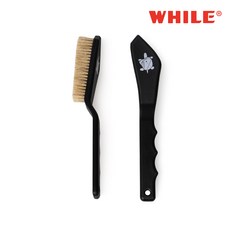 [와일] 클라이밍 홀드 브러쉬 1개 볼더링 초크가루 청소, 블랙