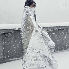 [하루셀렉] 생존담요 캠핑담요 재사용 가능한 응급 담요