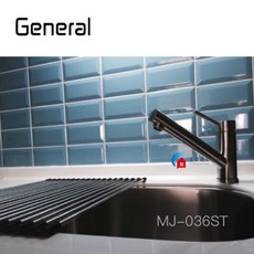 富爾康 General廚房不鏽鋼龍頭MJ-036ST 不銹鋼冷熱水龍頭 名將無鉛台面式龍頭 廚房必備, 1個