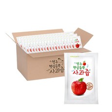 영주 햇살듬뿍 사과즙 사과주스100ml 100개입 1개, 100개, 100ml