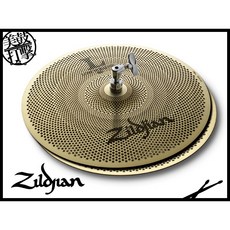Zildjian L80 14吋超靜音Hihat鈸組【美鼓打擊】，低噪音爵士鼓練習首選，享受寧靜演奏空間, 1個