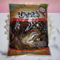 반찬단지 간장고추 4kg 식당납품 반찬 간장고추지, 2개