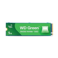 웨스턴 디지털 NVME SSD 그린 SN350 WD 1TB 내장 스테이트 솔리드 드라이브