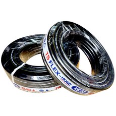 국산 흑편사 호스 15(16)mm X 30M 이끼방지 녹조방지 흑고압 농업용 가정용 다용도 물호스, 1개