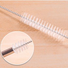 유연한 틈새 세척솔 컵 브러쉬 롱타입 좁은입구 세척 23cm, 단품