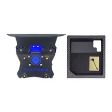 Z폴드6 충전케이스 2구커버 자석 충전거치대 세트 Z폴드3 Z폴드4 Z폴드5, LED 블루+일반케이스 세트