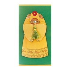 궁중 혼례복 왕 FB215-1, 종이, 상세설명 참조