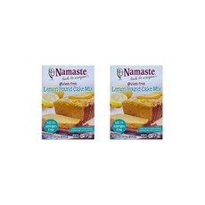 Namaste Foods 레몬 파운드 케이크 믹스 510g 2팩