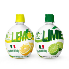 쥬시 레몬주스 + 라임주스, 1개, 200ml