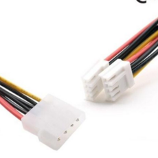 IDE to FDD 전원 젠더 케이블 12V IDE 4P FDD