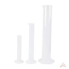 과학실험 교구 플라스틱 매스실린더 어린이 학습용 눈금실린더, 50ml