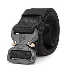 PARAGS 아웃도어 전술 벨트, 블랙, 1개