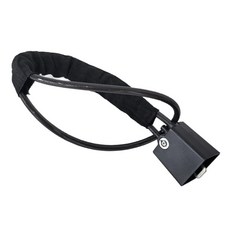 프리미엄 스틸 자동차 핸들 잠금 장치 도난 방지 장치, 검은색