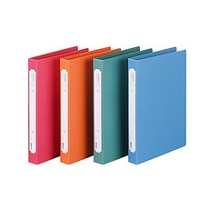 문화)수입지 2공O링바인더 (공간격 8cm B340-71) 홀간격 8cm, 1개, 청색