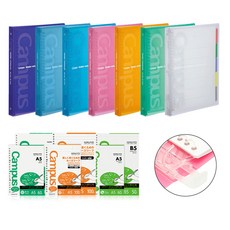 KOKUYO 고쿠요 캠퍼스 바인더노트 B5, 1개, B5리필내지) 괘선(100매)