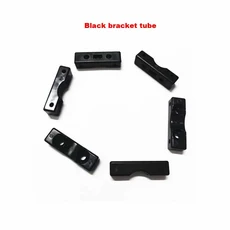 플라스틱 골판지 파이프 브래킷 PA66 나일론 신소재 클램프 고정 시트 스레딩 호스 버클, 01 Bracket Tube 1pcs