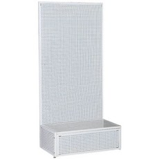 타공판 진열 후크 보드 스탠드 걸이 홀더 네트망 철판 파티션, H. 흰색 60x30x150cm 후크 30개, 1개, 흰색 (60x30x150cm 후크30개)