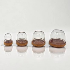 도토리 의자 발커버 1세트, 브라운, 도토리 체어슈즈