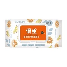 優生濕巾超厚型 無酒精 無香料 母嬰用品, 1個, 嬰兒維生素c濕紙巾80抽