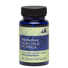 Motherlove 媽咪樂哺 辣木萃取哺乳護理保健液態膠囊, 60顆, 1罐