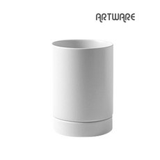 르베르폴리세 노르딕 모던 수저통 + 하단 필터 세트, 화이트, 1개