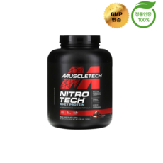 머슬테크 NitroTech 유청 펩타이드 밀크 초콜릿 1.81kg(4lb), 1개, 1.81kg, 1.81kg