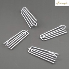 주름커튼 셀프 클립 후크 나비 고리 주름 커텐 핀 나비주름 커튼 걸이 버티칼 브라인더 커튼주름 침실 방 집게 버티컬 암막 샤워 주름잡기, 1세트