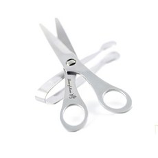 Love of Islam 寶寶食物剪刀組，附食物夾，不鏽鋼材質，安全衛生，方便攜帶, 圖檔所示, 1個, 食物剪x1、食物夾x1、粉紅色收納盒