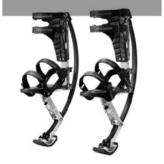 낙원굿즈 점핑슈즈 캉구슈즈 바운스 가벼운 스프링, 노란색 70-90KG