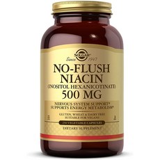 솔가 나이아신 니아신 400mg + 이노시톨 100mg 250캡슐, 1개, 250정
