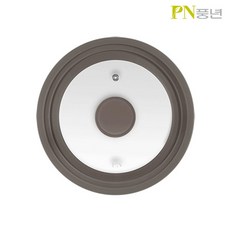 PN풍년 실리콘멀티뚜껑26-30cm(레드) PSMKT-R/24-28cm(쿨그레이) PSCKT-G/18-22cm(웜그레이) PSMKT-G 멀티냄비뚜껑덮개, 22cm, 1개
